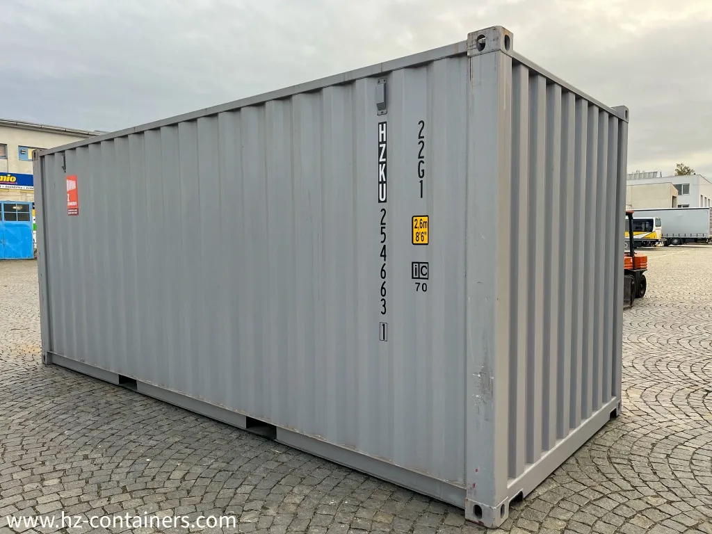 IICL 6 20ft Seecontainer, HZKU 254 663-1