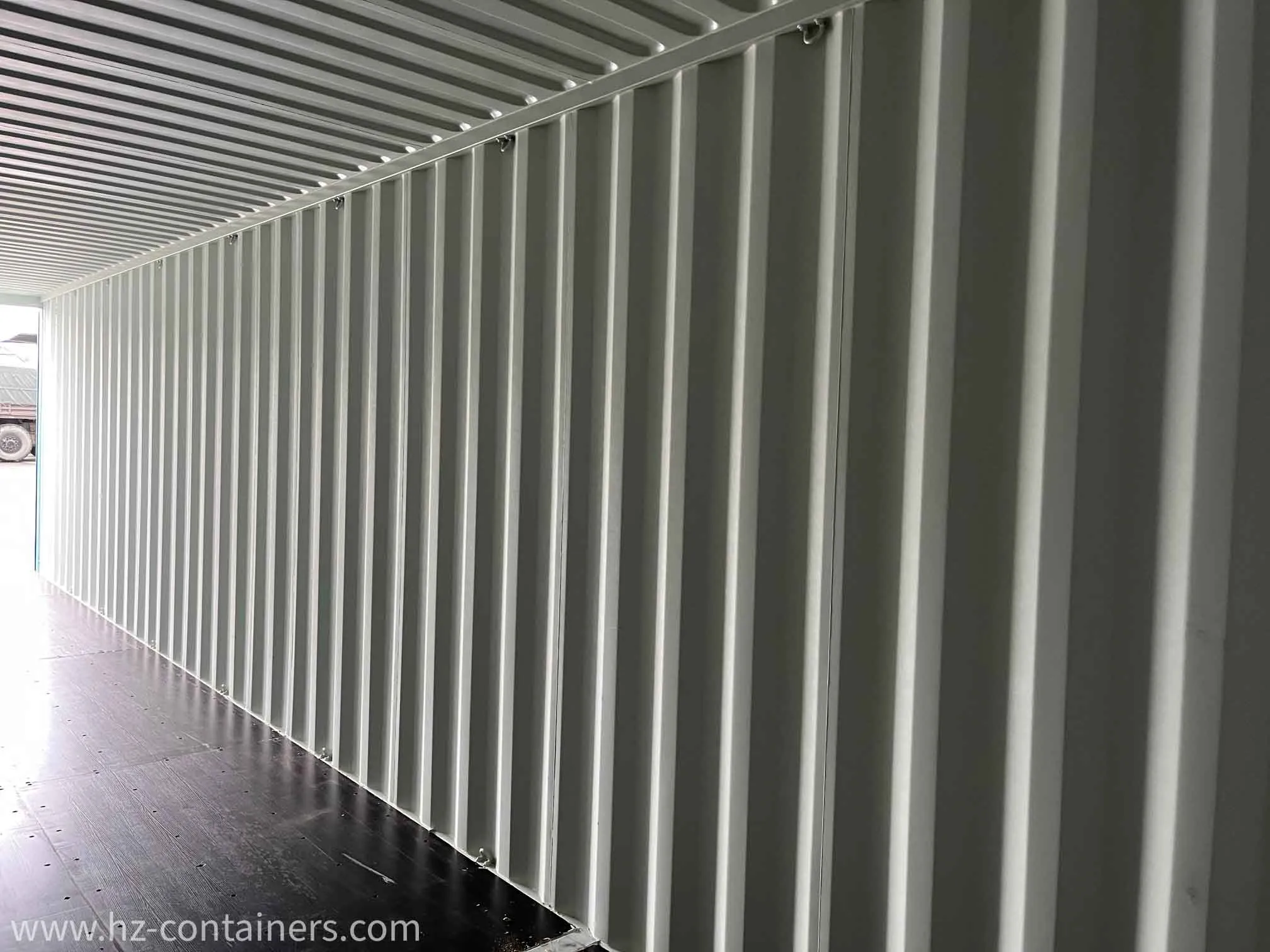 40′ High Cube Double Door in Blau – Single-Trip, HZKU 250 015-5