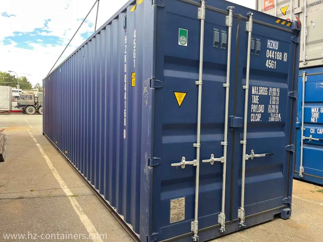Schiffscontainer 40’HC 2x Türen IICL6 Qualität, HZKU 044 168-0