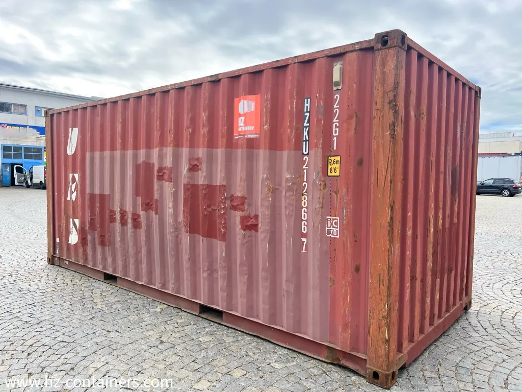 Versandcontainer 20′ in Cargo Worthy-Qualität, HZKU 212 866-7