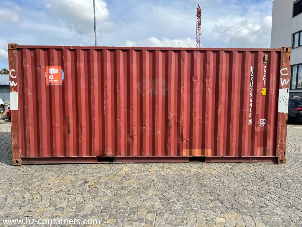Frachttauglicher Versandcontainer 6 m (20′), HZKU 296 416-9