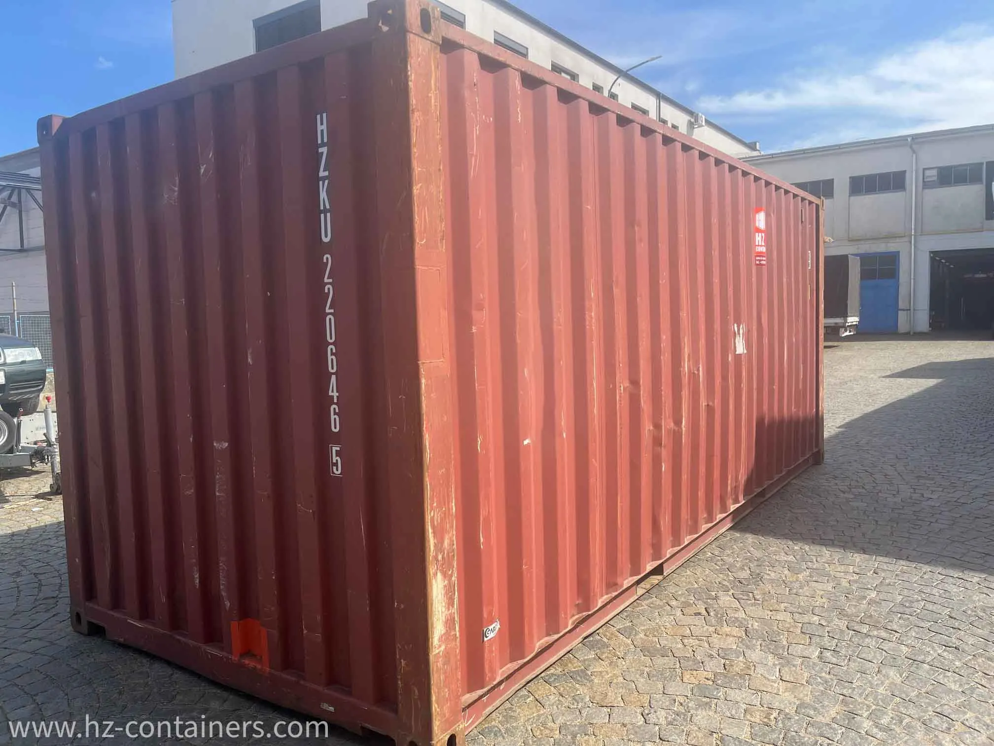 20′ ausgemusterter Schiffscontainer in AS IS Qualität, HZKU 220 646-5