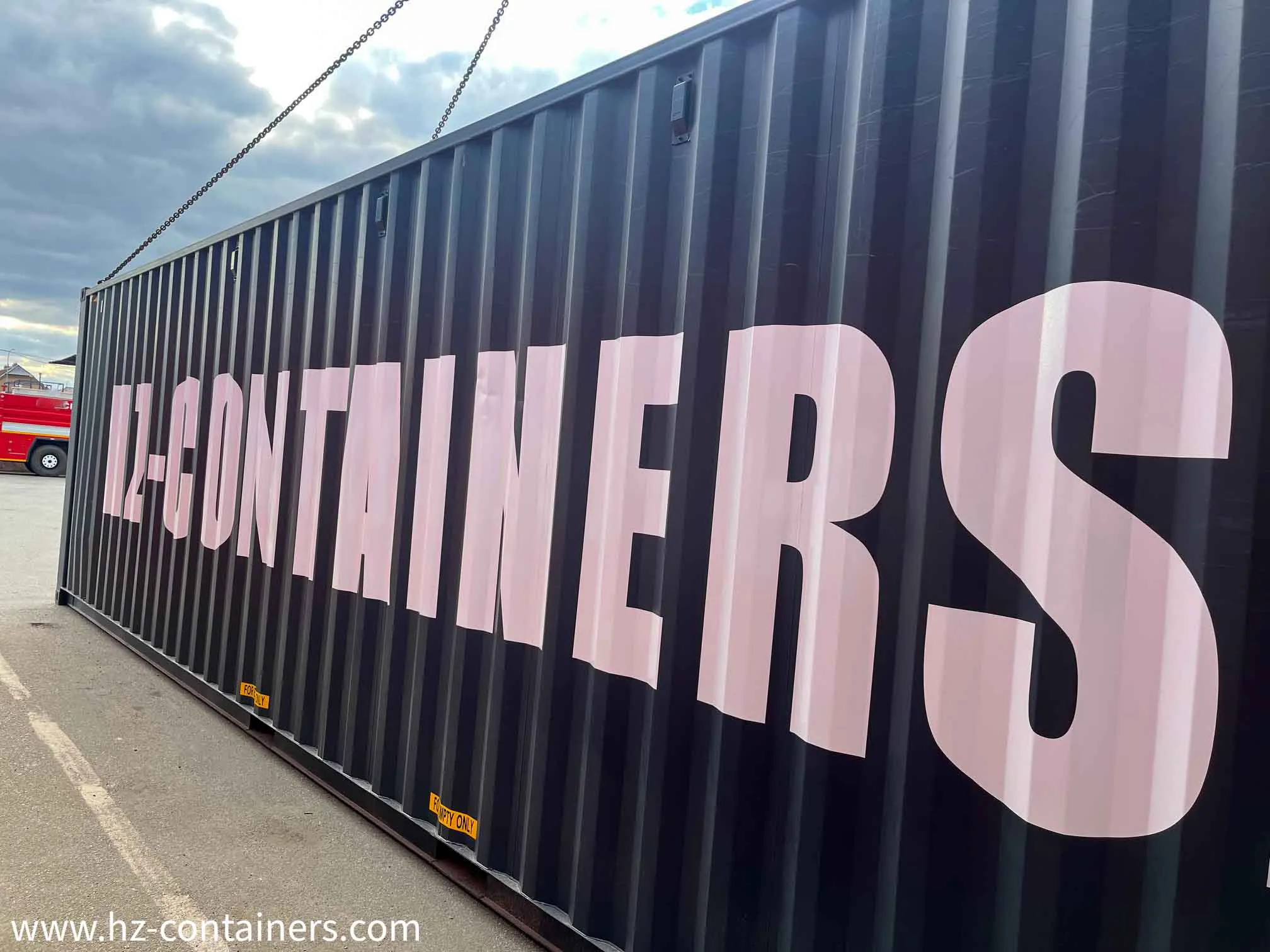 Schiffscontainer 40’HC Qualität IICL, HZKU 173 427-1