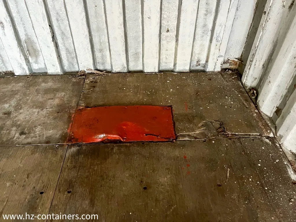 Ausrangierter Container Größe 20′ AS IS 5, ohne Transport, HZKU 003 904-1