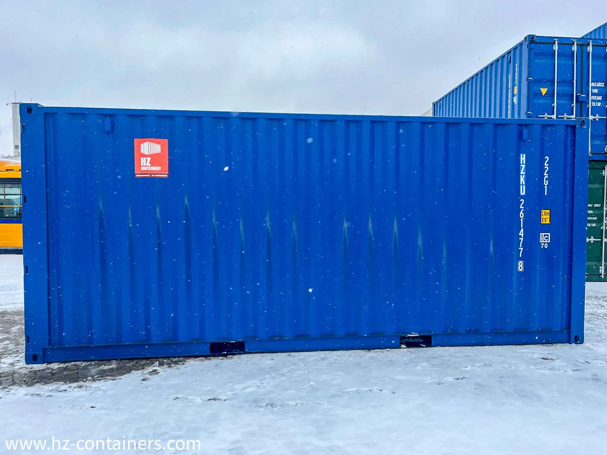 Schiffscontainer 20′ IICL6, HZKU 261 477-8