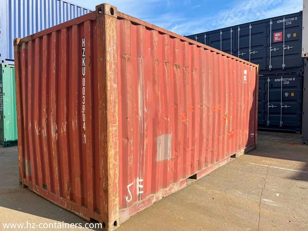 Ausrangierter Container Größe 20′ AS IS 5, ohne Transport, HZKU 003 904-1