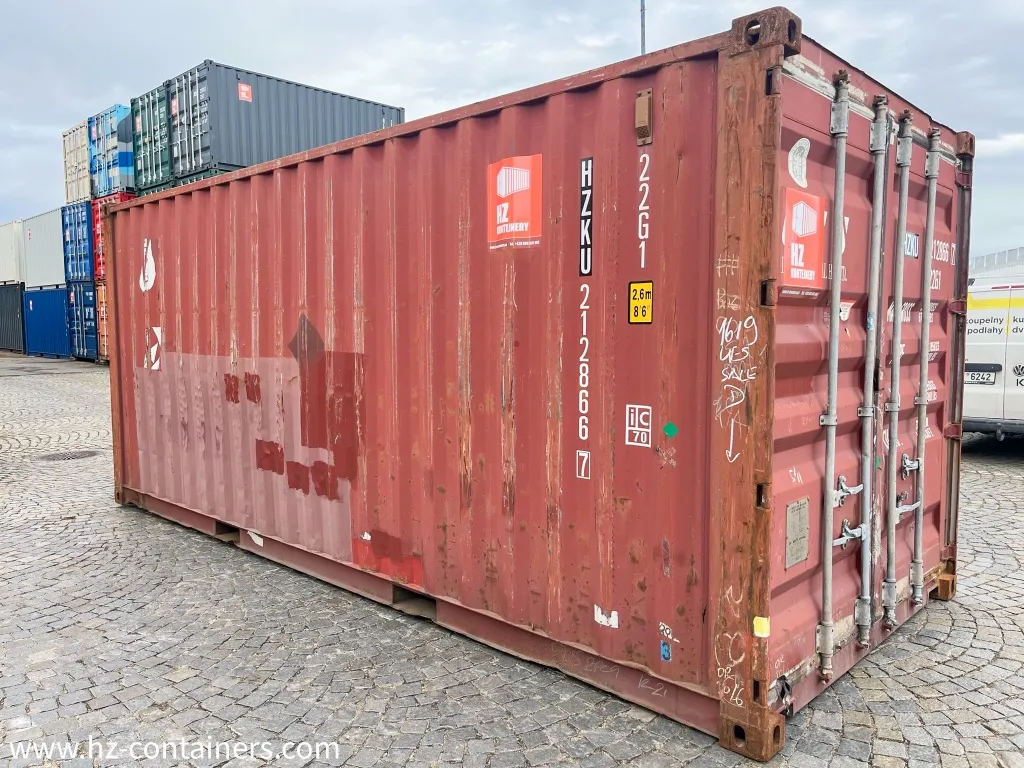 Versandcontainer 20′ in Cargo Worthy-Qualität, HZKU 212 866-7