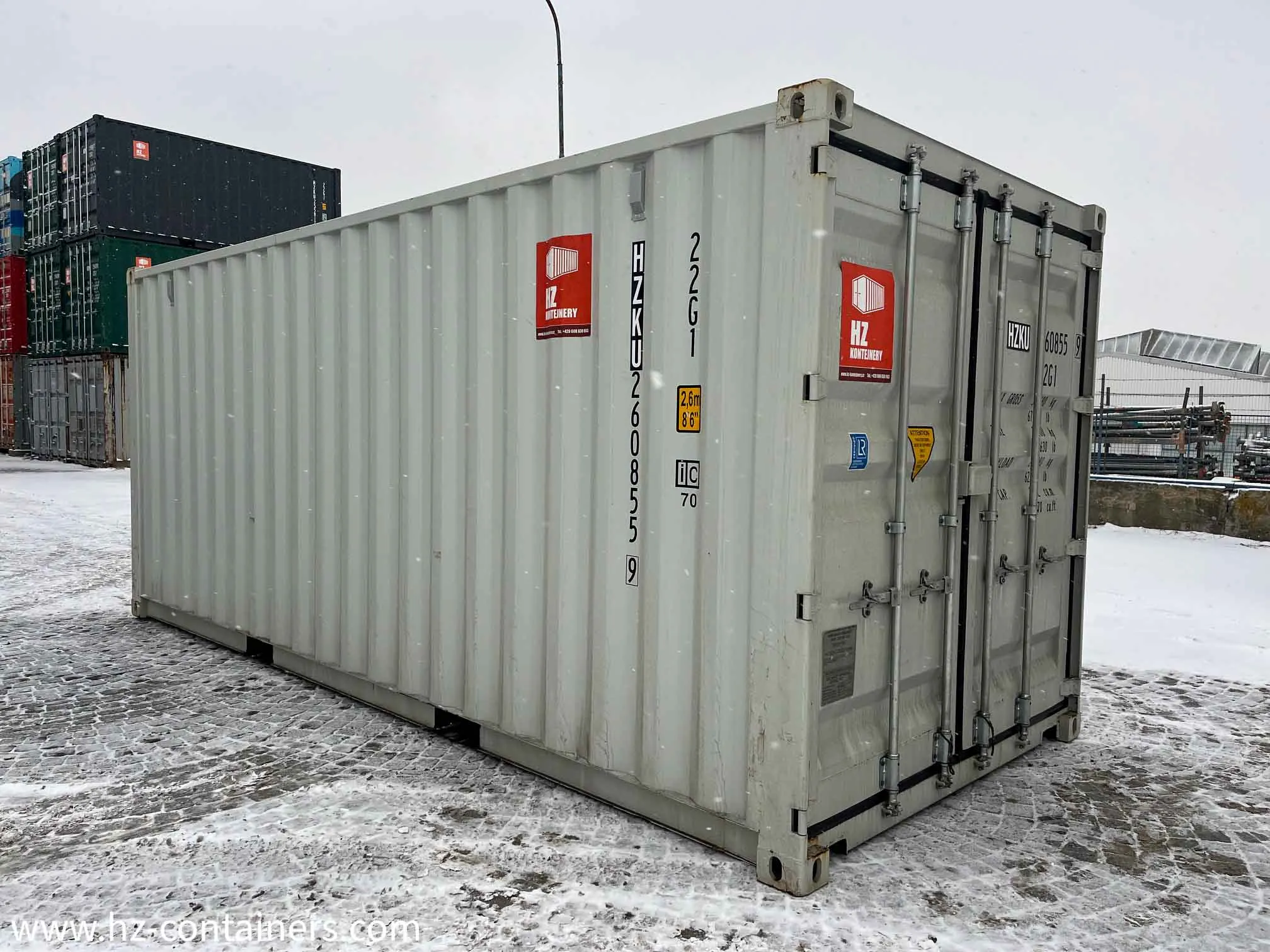 Schiffscontainer 20′ Einweg, HZKU 260 855-9
