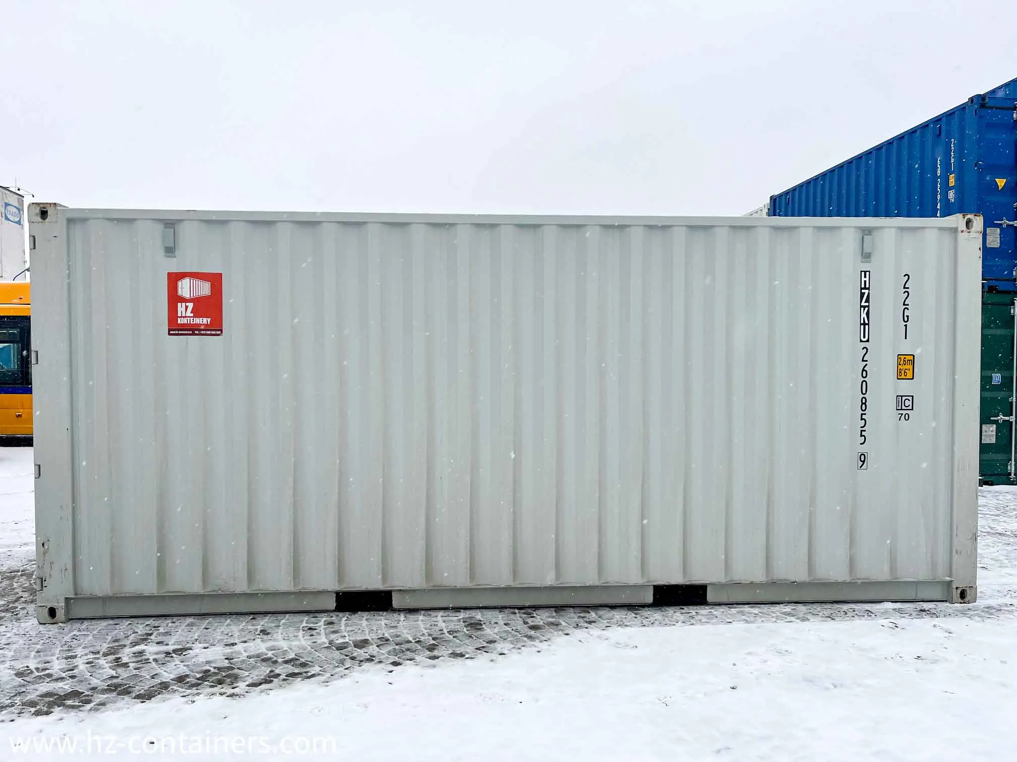 Schiffscontainer 20′ Einweg, HZKU 260 855-9