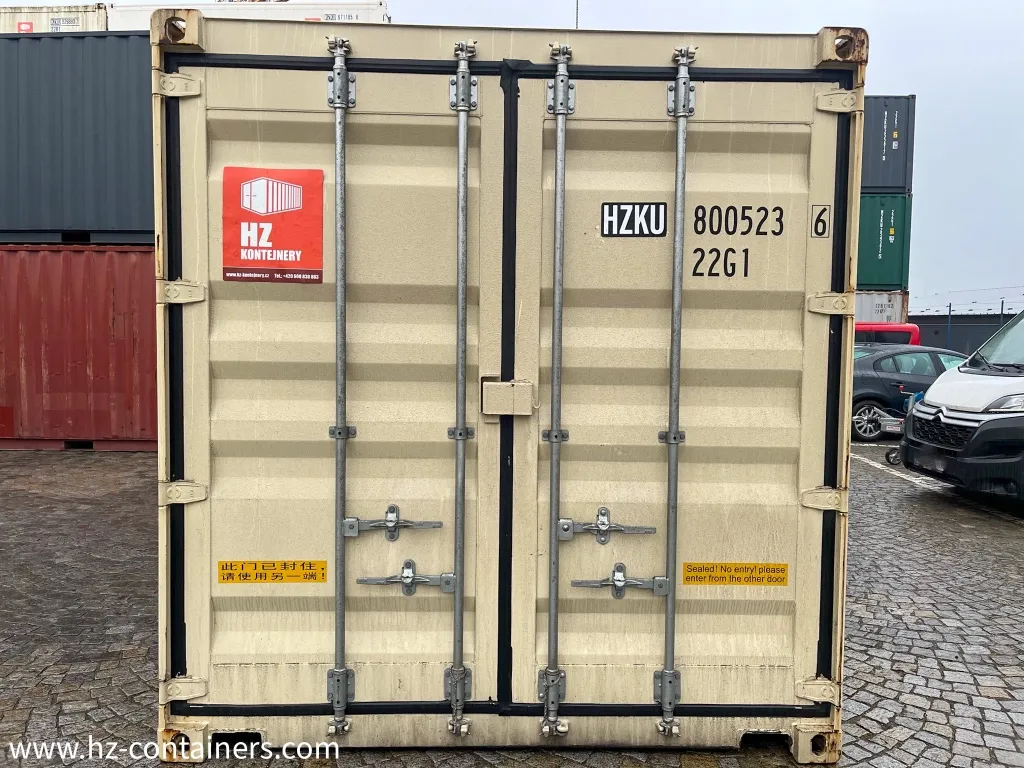 Doppeltür-Container 6 m IICL 6, auch zum Nachrüsten geeignet, HZKU 800 523-6