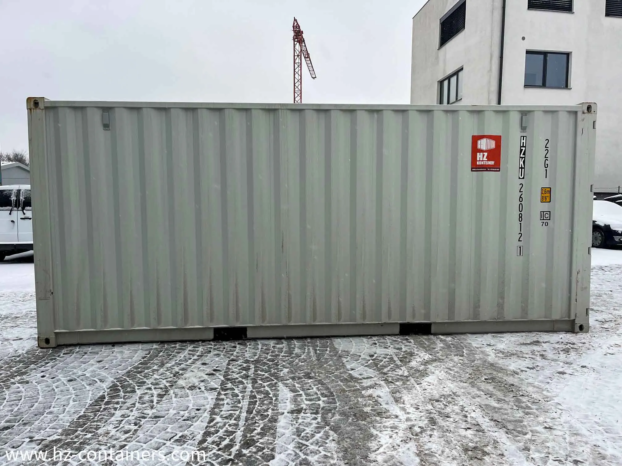 20 Fuß Schiffscontainer IICL6, HZKU 260 812-1
