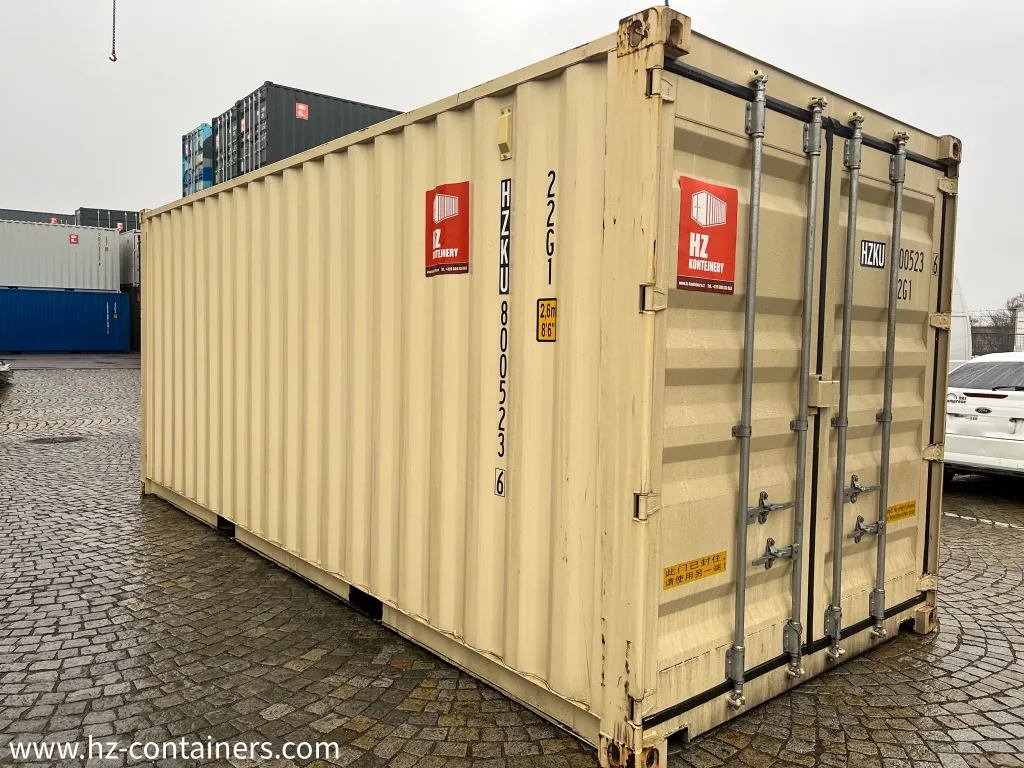 Doppeltür-Container 6 m IICL 6, auch zum Nachrüsten geeignet, HZKU 800 523-6