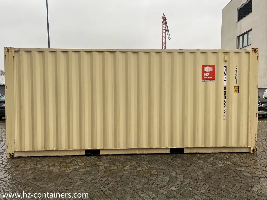Doppeltür-Container 6 m IICL 6, auch zum Nachrüsten geeignet, HZKU 800 523-6