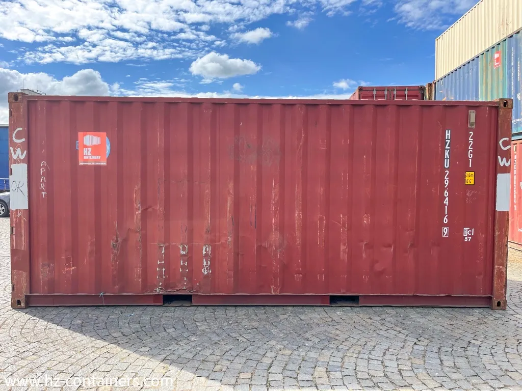 Frachttauglicher Versandcontainer 6 m (20′), HZKU 296 416-9