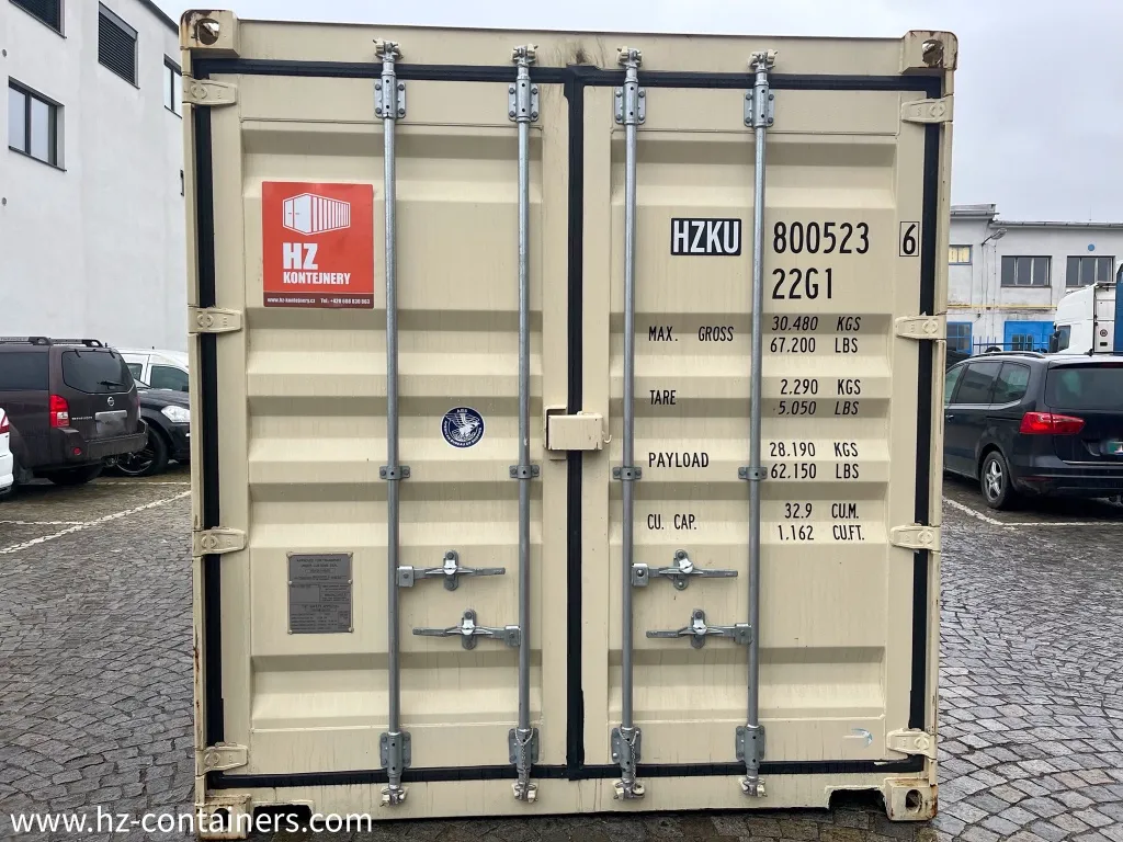 Doppeltür-Container 6 m IICL 6, auch zum Nachrüsten geeignet, HZKU 800 523-6
