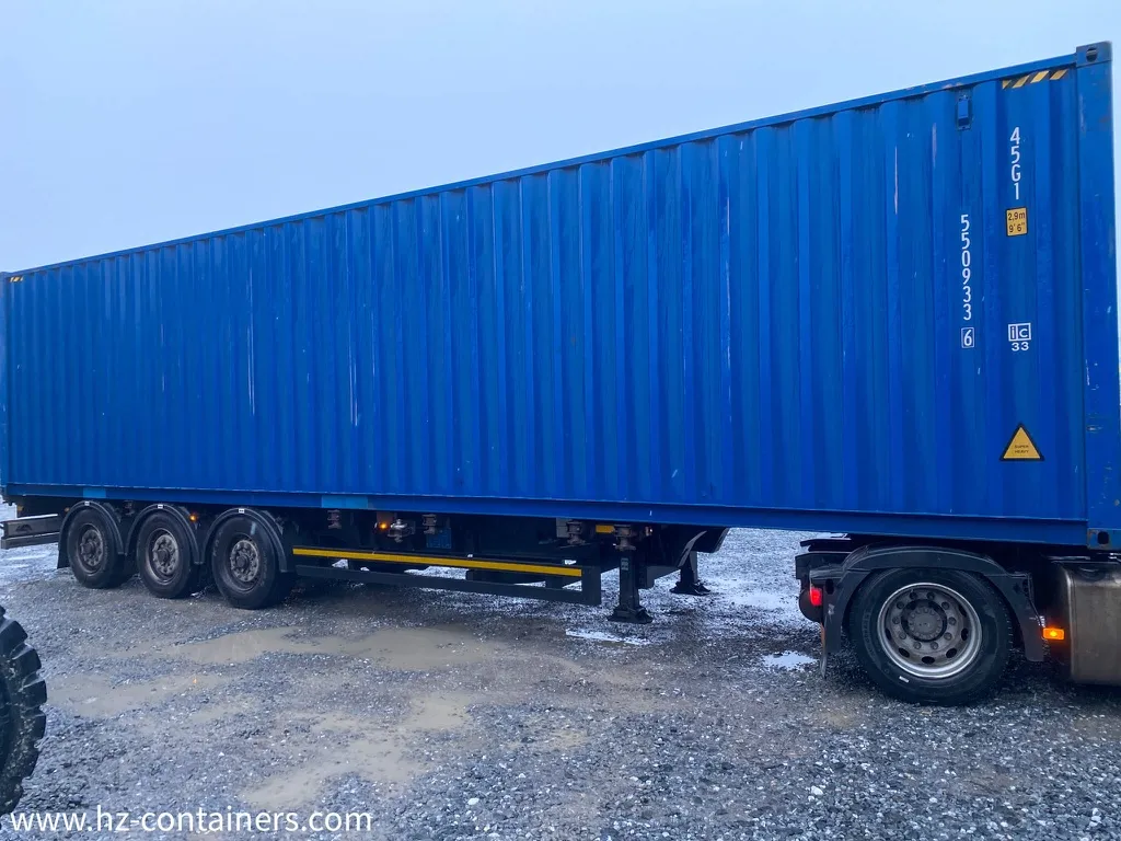 40 HC One-Trip Schiffscontainer, 550 933-6