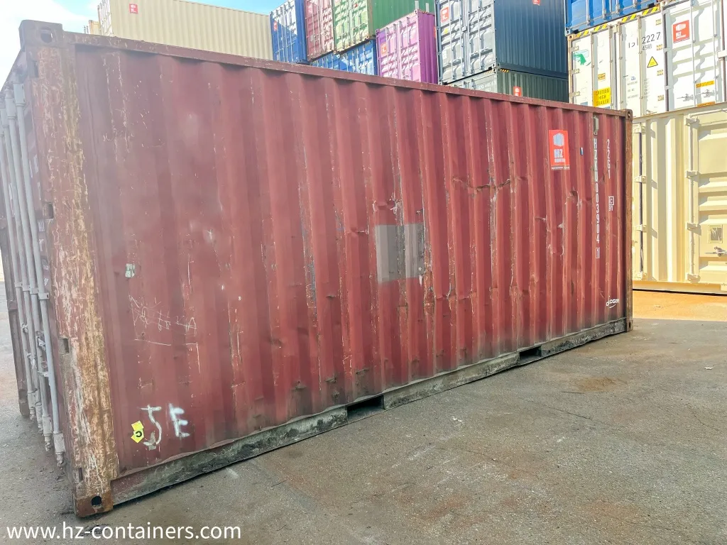 Ausrangierter Container Größe 20′ AS IS 5, ohne Transport, HZKU 003 904-1