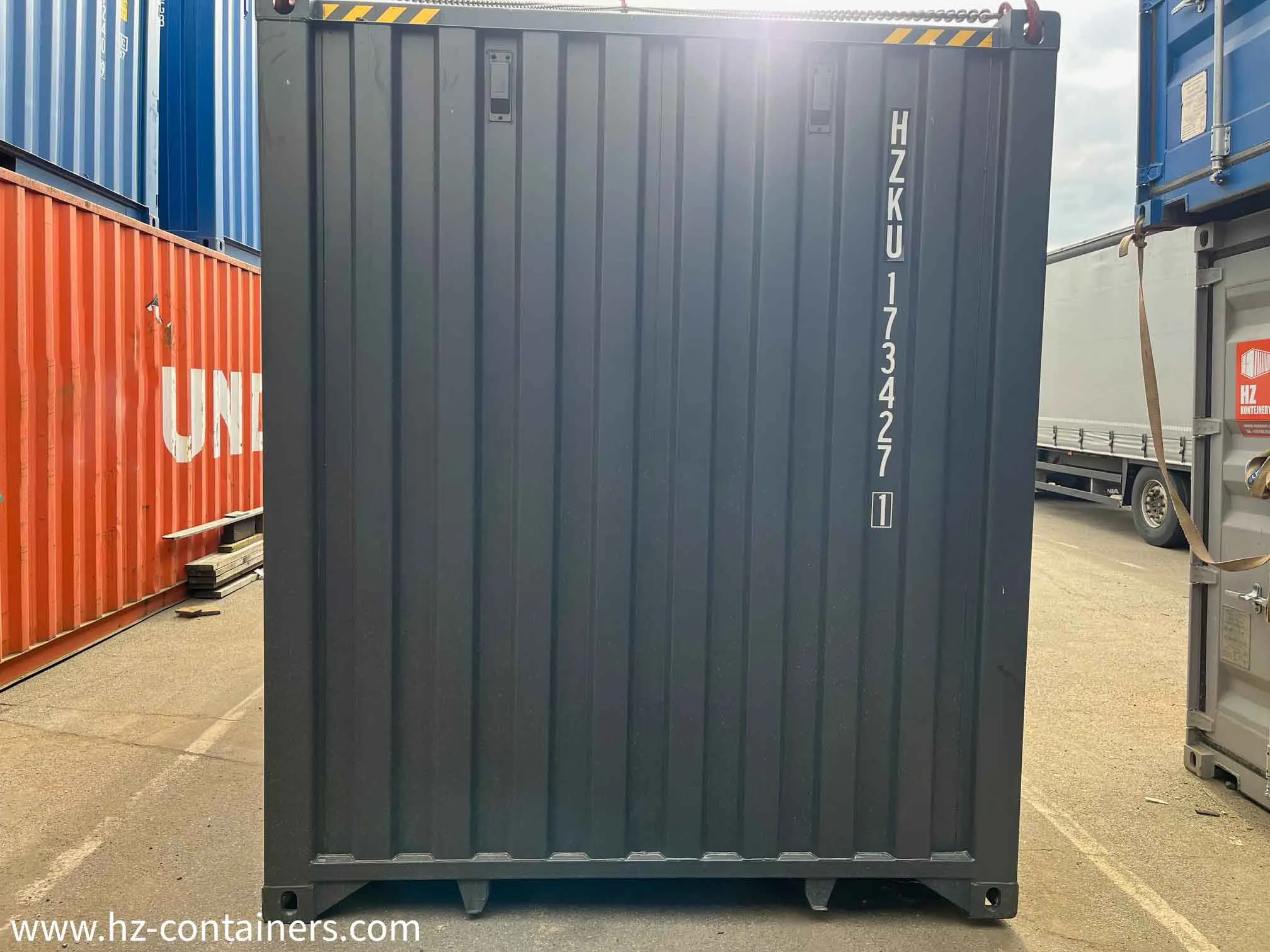 Schiffscontainer 40’HC Qualität IICL, HZKU 173 427-1