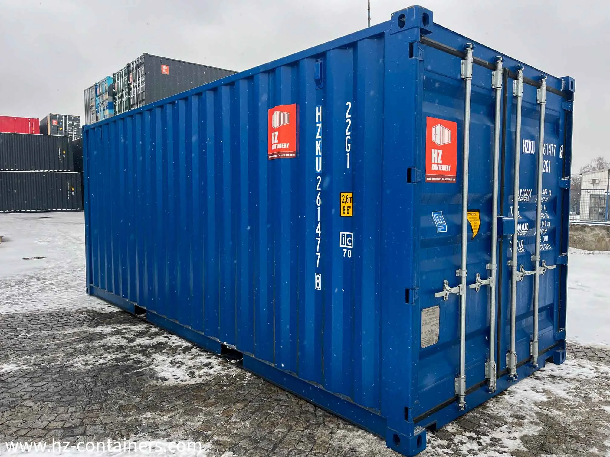 Schiffscontainer 20′ IICL6, HZKU 261 477-8