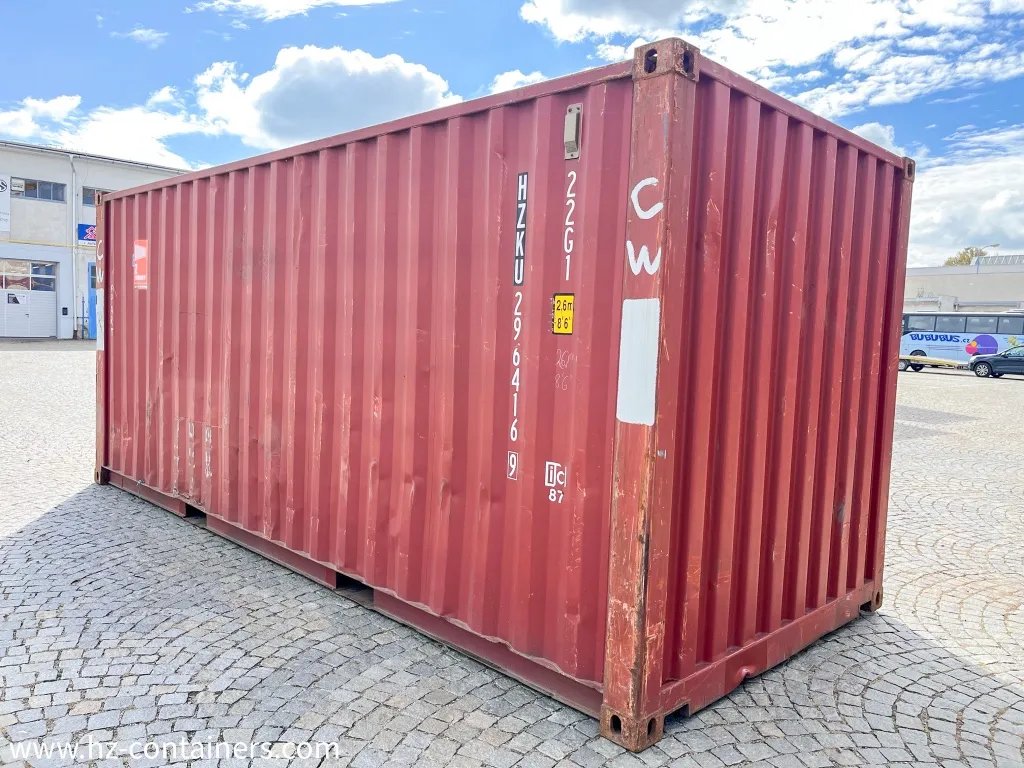 Frachttauglicher Versandcontainer 6 m (20′), HZKU 296 416-9