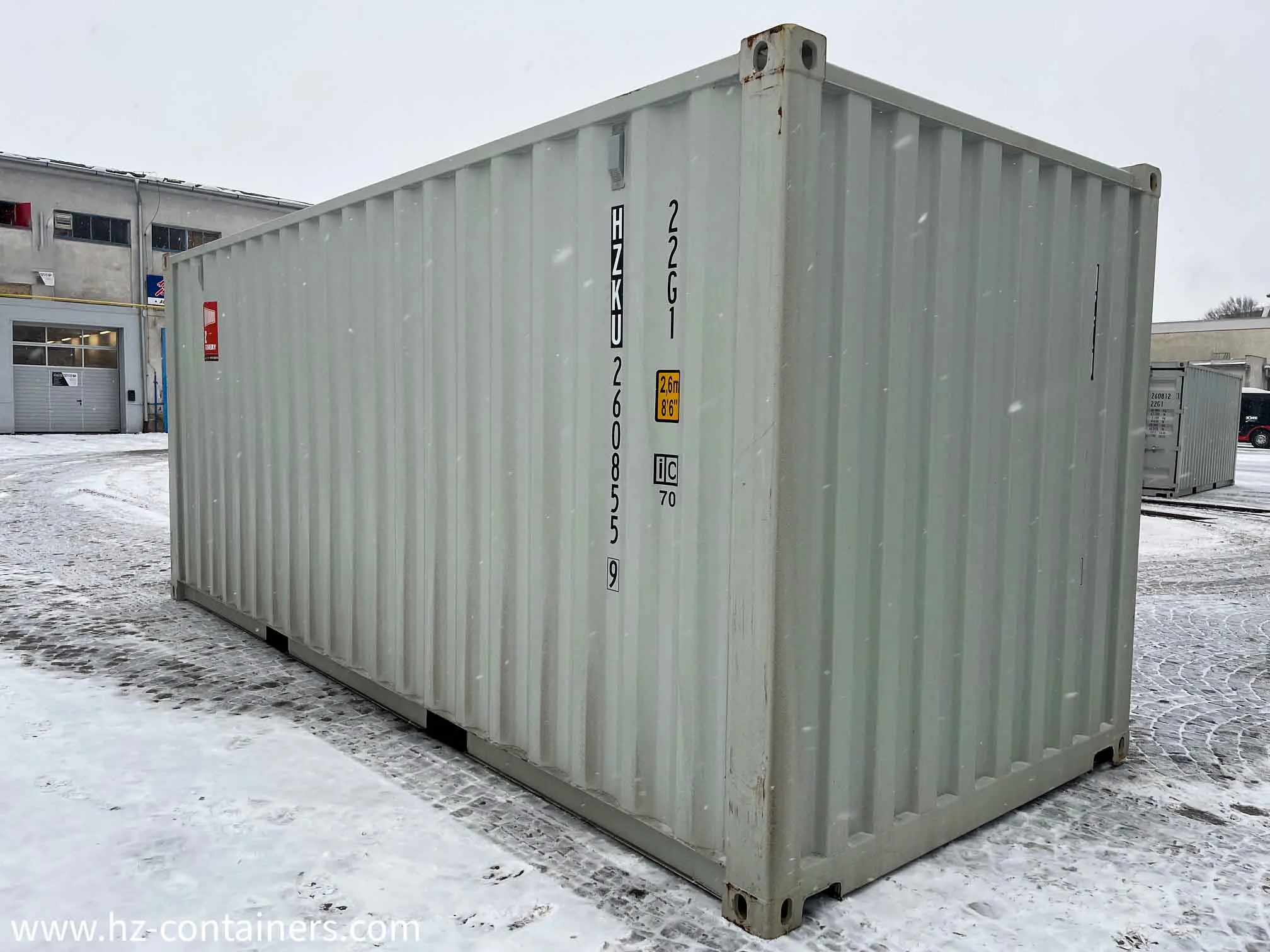 Schiffscontainer 20′ Einweg, HZKU 260 855-9