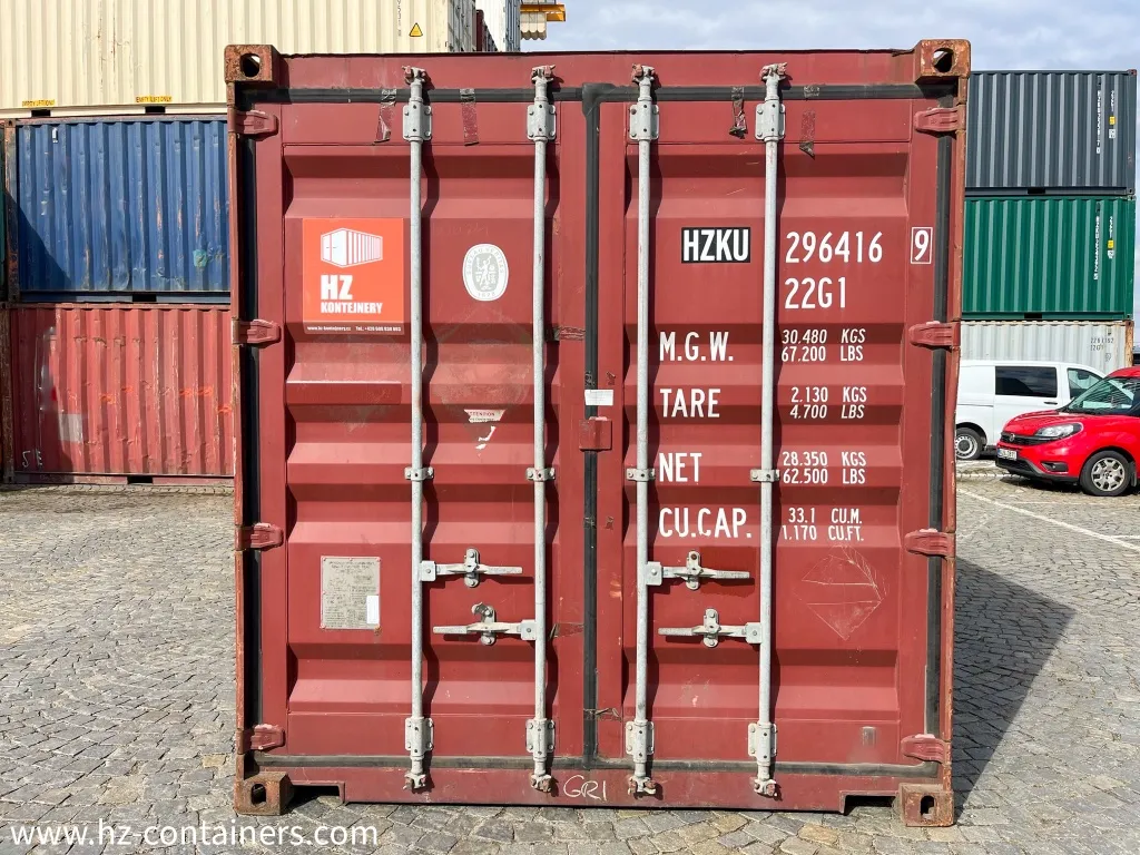 Frachttauglicher Versandcontainer 6 m (20′), HZKU 296 416-9