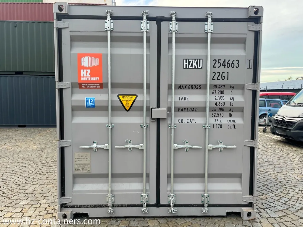 IICL 6 20ft Seecontainer, HZKU 254 663-1