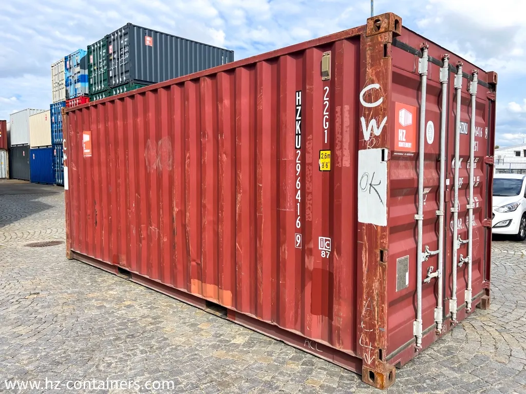 Frachttauglicher Versandcontainer 6 m (20′), HZKU 296 416-9