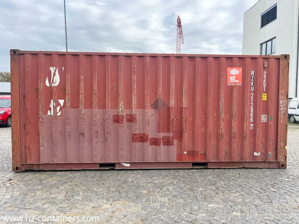 Versandcontainer 20′ in Cargo Worthy-Qualität, HZKU 212 866-7