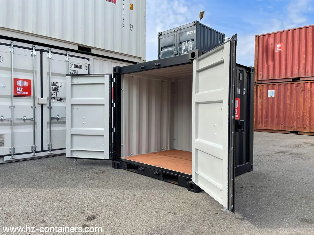 Kleiner 6′ Lagercontainer – Idealer Helfer auf der Baustelle, 106 110-9