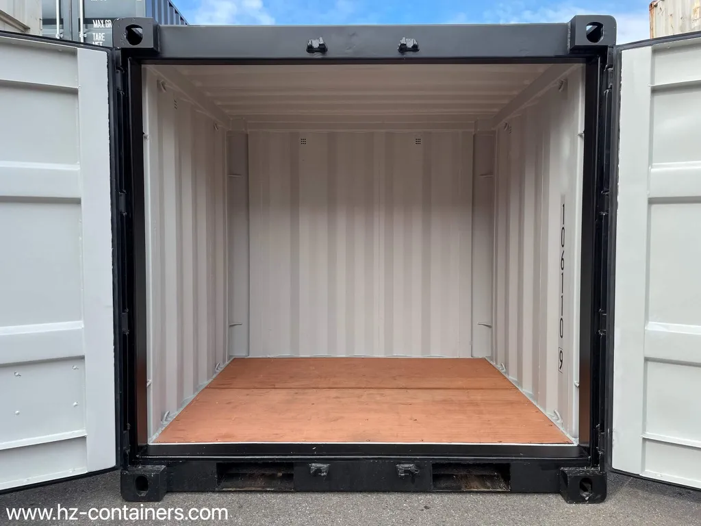 Kleiner 6′ Lagercontainer – Idealer Helfer auf der Baustelle, 106 110-9