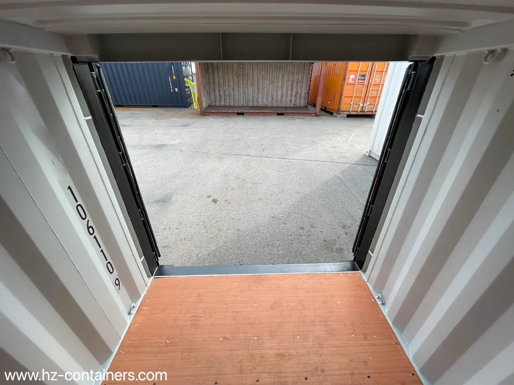 Kleiner 6′ Lagercontainer – Idealer Helfer auf der Baustelle, 106 110-9