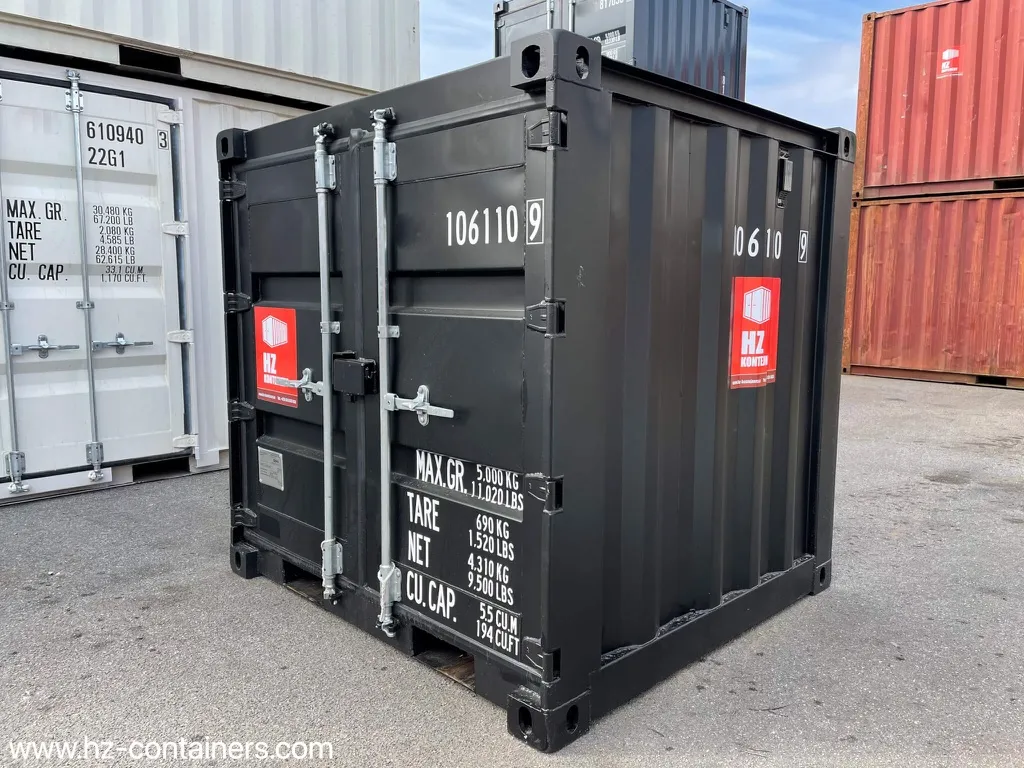 Kleiner 6′ Lagercontainer – Idealer Helfer auf der Baustelle, 106 110-9