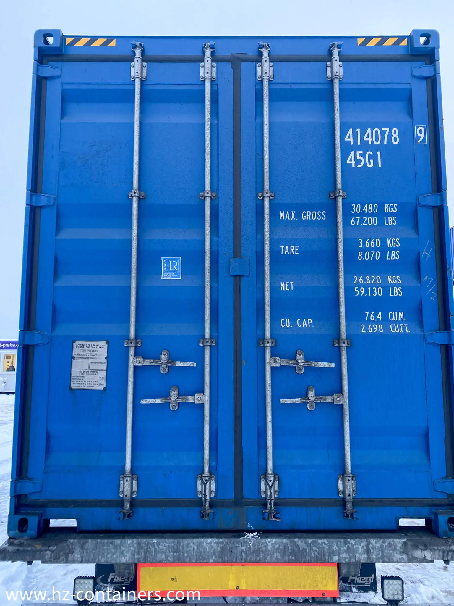 Schiffscontainer 40 HC 414 078-9
