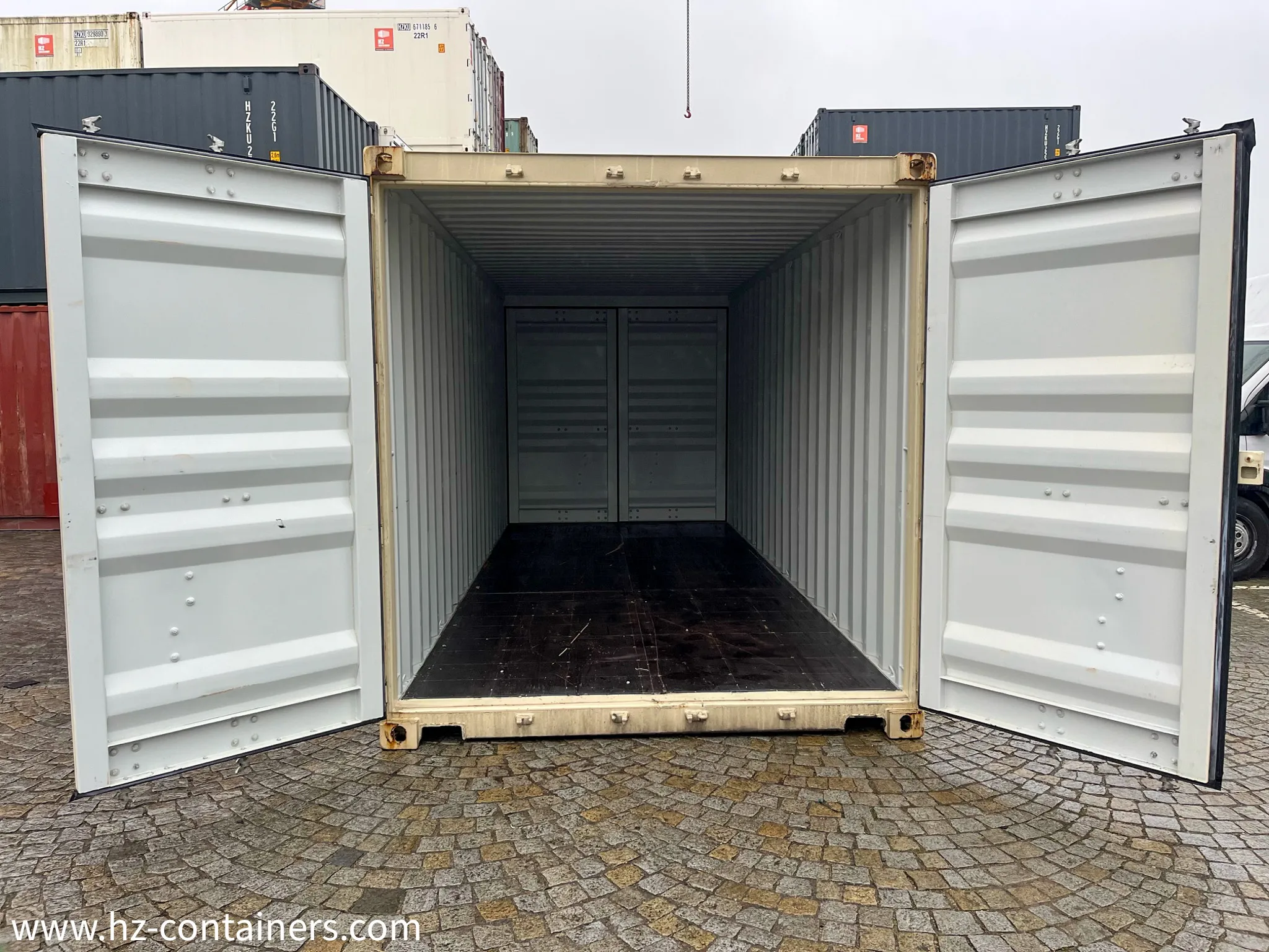 Doppeltür-Container 6 m IICL 6, auch zum Nachrüsten geeignet, HZKU 800 523-6