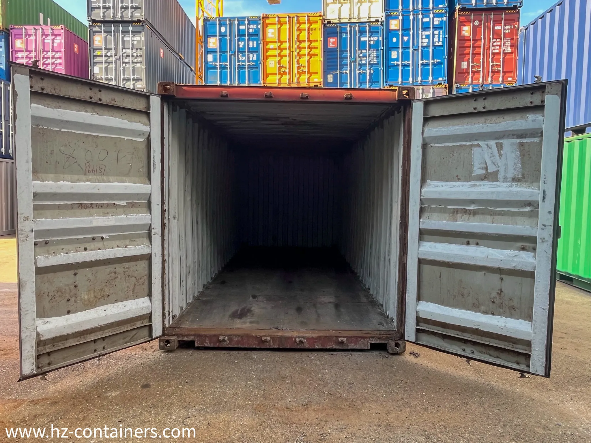 Ausrangierter Container Größe 20′ AS IS 5, ohne Transport, HZKU 003 904-1