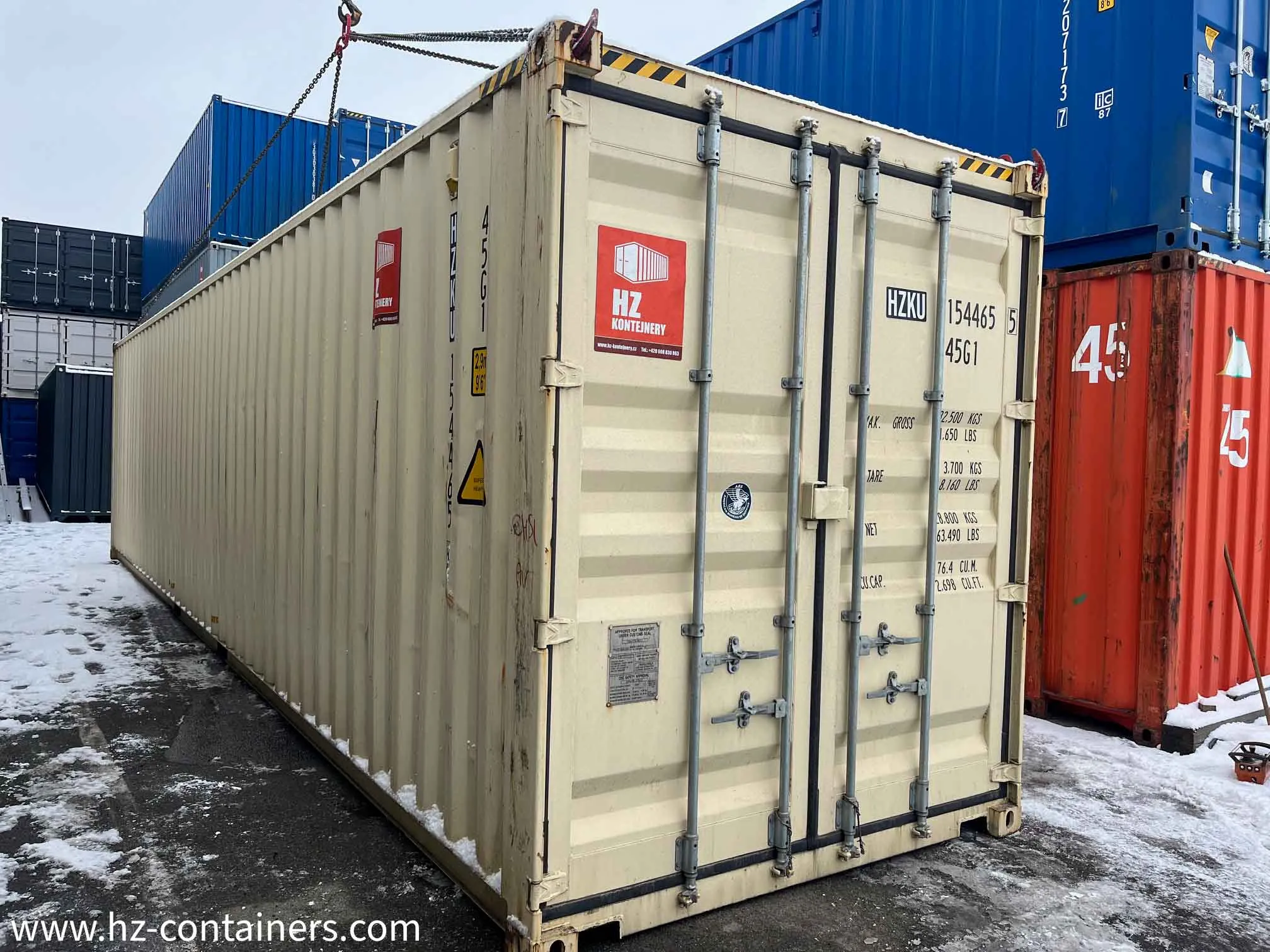 Behälter 40 HC IICL6, HZKU 154 465-5